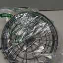 Sakugi Fruit Basket for Kitchen Counter - 2-Tier Large Capacity Fruit Bowl with Detachable Banana Hanger, Rust-Proof Metal Fruit Holder for Vegetables, Bread, Toiletry,10" D x 10" W x 14" H, Black