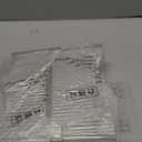 Lae Nuvole Set Of 2 Cabinet Door Organizer Wall Mounted Shower Basket, Shower Caddy Stackable Plastic Adhesive Organizer for Bathroom, Kitchen, Cabinet, Pantry, Makeup, BPA Free, Clear