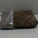 COSY HOMEER Door Mat Non-Slip, Soft Absorbent TPR Backing Doormat for Front Door Inside Entrance, Washable Low Profile Mats for Pets & Family, 32" x 48", Brown