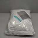 Nestl 2 Pack Toddler Pillow for Sleeping 13 x 18, Small Kids Pillow for Travel, Car, School, Nap, & Toddler Bed, Machine Washable Soft Cotton Child 2 Year Old and Up - White