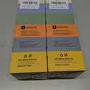 2 x Homienly Kitchen Cups 12 OZ Wheat Straw Drinking GlassesUnbreakable, Lightweight & Reusable Alternative to Plastic Cups,Dishwasher Safe Cups for Kitchen & Outdoor Use (White, 6 PCS)