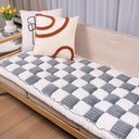 Dog Couch Cover Protector, Dog Bed Mat for Couch Washable Pet Bed Cover, Large Dog Blanket Pet Friendly Sofa Cover, Blue-Grey, 27 * 59 ''