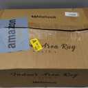 WITSHOCK 5x7 Area Rugs for Living Room : Machine Washable - Non Slip Modern Abstract Rug for Bedroom Under Dining - Stain Resistant for Household - Pet Owners (Grey) (Gray/White)