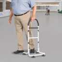 Chair Stand Assist Aid for Elderly, Adjustable Height Portable Mobility Aids Standing Aids & Supports for Seniors and Disabled with Suction Cup Foot Pads, Supports Up to 220LBS