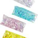 Super Z Outlet 4 Pack Water Snake Jelly Wigglers Wiggle Sensory Toys Bright Colors Party Favor Prizes