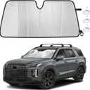EcoNour Foldable Sun Shade Fit for Hyundai Palisade 2020-2024 2025 2026