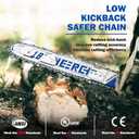 20 Inch Chainsaw Chain 3/8" Pitch .050" Gauge 72 Drive Links Semi-Chisel, 20 Chainsaw Chain Replacement for Stihl Chainsaw Chain 20 Inch & Husqvarna 20 Inch Chain, Fits Husqvarna 455 Rancher (3 Pack)