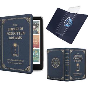 Magnetic Detachable Book Cover Case for 6.8" Kindle Paperwhite (11th Generation-2021) and Kindle Paperwhite Signature Edition, Slim PU Leather Case with Auto Wake/Sleep (Magic)
