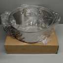 Cuisinart 76610-26G Chef's Classic 10-Quart Stockpot with Glass Cover, Brushed Stainless