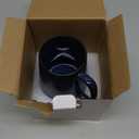 24 oz Large Ceramic Coffee mugs, Extra Large Tea and Coffee Cups, Large Handle Design, Big Coffee Mug for Office and Home, Microwave and Diahwasher Safe. (24 oz blue)