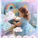 10 Inch LCD Writing Tablet for Kids, Unicorn Toys Gifts for Girls, Colorful Toddlers Drawing Board, Erasable Doodle Pad, Birthday Party for 3 4 5 6 7 8 9 Year Old Girl (Pink)
