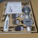 Dog Grooming Vacuum and Kit, Clipper Nail Trimmer Grinder, 2.5L Dust Cup 7 Grooming Tools 11000Pa Pet Vacuum for Shedding Grooming, Dog Hair Vacuum, Home Cleaning, PG50 Plus (Gray)