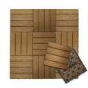 NewTechWood UltraShield Naturale 1 ft. x 1 ft. Quick Deck Outdoor Composite Deck Tile in Peruvian Teak (10 sq. ft. Per Box)