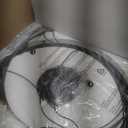 Black Modern LED Chandelier 6000K Dimmable Chandeliers 20.4in Height Adjustable LED Pendant Light for Dining Room Kitchen Island Bedroom Living Room Foyer Stairway (M- External glow)