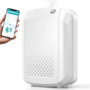 XEITIN Waterless Essential Oil Diffuser 3000 Sq.Ft Coverage for Large Home Hotel Office, 400ml Cold Air Scent Machine, Bluetooth App Control, No-Noise Aroma Diffuser Wall Mount Gift for Mom for Her