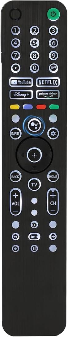 Backlit Voice Remote Control for Sony TV. Universal Remote Control Compatible with 99% 2019-2025 of Sony Bravia Smart TV and for Bravia XR/XBR/KD/K Series Google、 Android TVs