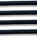 4Pcs 5FT Water Activated Flood Barriers for Garage and Home Doors, Sandless Sandbag for Rain Water Control, Easy to Use (5ft, 4Pack)