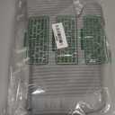 KITCHENAID Ribbed Soft Silicone Oven Mitt 2-Pack Set, 7.5"x13", Grey