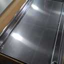 Derro Stainless Steel Table for Prep & Work, 30x48 in, Metal Commercial Heavy Duty Table with Backsplash and Adjustable Under Shelf and Foot for Restaurant, Home and Hotel