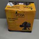 VODA Wood Stove Fan Heat Powered Fireplace Fan No Electric, Heat Activated Thermal Fan for Wood Burning Stove/Log Burner, Fireplace Accessories (XX Large)