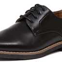 Deer Stags Boys' Lace-up Dress Comfort Oxford Formal Kids Shoes (Black)