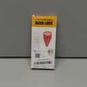 AceMining Portable Door Lock Home Security Door Lock Travel Lockdown Locks for Additional Safety and Privacy Perfect for Traveling Hotel Home Apartment College (1 Pack-Standard)