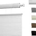 Boolegon Cordless Linen Cellular Shades,Light Filter White, 16" W x 64" H
Light Filtering Honeycomb Shades for Windows Pull Down Honeycomb Privacy Blinds for Bedroom Office Thermal Insulated