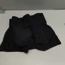 Lu's Chic Women's Padded Shapewear Shorts Hip Padding Lifter Panties Mesh Body Shaper Shorts Shapewear, Large, Black