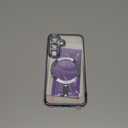 Meifigno Case Designed for Samsung Galaxy S25 6.2 inch, [Compatible with MagSafe] [2X HD Screen Protectors] [Glitter Card & Wrist Strap] Full Lens Protection Case for Galaxy S25, Icyblue