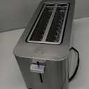 Mueller UltraToast Full Stainless Steel Toaster 4 Slice, Long Extra-Wide Slots for Bagels and Waffles, 6 Browning Levels, LED Display, Cancel/Defrost/Reheat Functions & Removable Tray, Kitchen Gadgets