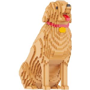 Animal Dog Series Golden Retriever Micro Building Blocks Set(2929PCS) Gift for Adults and Kids