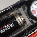 Schwinn Foot Operated Bike Pump (One Size, Black, Air Base Plus)