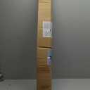 Amazon Basics No Drill Shower Curtain Tension Rod, Adjustable Length, 42-73", Bronze, Lightweight Metal