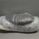 ShinHye Cat Bed Round Plush Fluffy Hooded Cat Bed Cave, Cozy for Indoor Cats or Small Dog beds, Soothing Pet Beds Doughnut Calm Anti-nxiety Dog Bed - Waterproof Bottom Washable (2020inch, Grey)