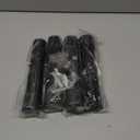 Folding Table Risers for Straight/Bent Leg, Durable Table Leg Extensions 2 Levels/Heights Table Leg Extenders 3.6in | 5.2in - All for Treating Your Back Pain (4-Pack)