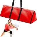 Gemscream Volleyball Passing Training Pad with Adjustable Straps, Forearm Bump Technique Trainer, Triangle Alignment Practice Aid for Skill Development, Team Drills, Indoor Outdoor Use, 24 x 8 x 8"