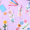 50 Sets Teacher Appreciation Gift Bulk -50 Inspirational Ballpoint Pens & 50 Flowerpot Shaped Motivational Cards - Classroom Appreciation Gifts, Teacher Supplies,Thanksgiving Christmas gifts