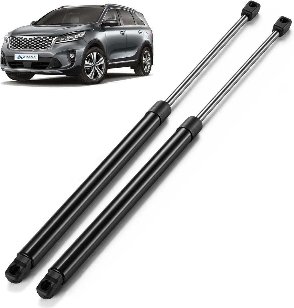 ARANA Hood Struts for Kia Sorento 2011-2015, Front Bonnet Shocks Lift Support Holder for Kia Sorento LX/SX, Replacement OEM 6267 811601U100 811602P000, 2 Pcs