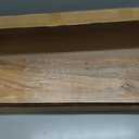 Floating Shelves for Wall Decor, 8" Deep Rustic Solid Elm Wood Floating Shelves Wall Mounted, Wall Shelves with Invisible Bracket for Living Room Bathroom Bedroom Kitchen, 30 Inch Set of 2, Natural