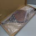 1PCS Brown Wood Fireplace Bellows 15" x 6.5" Outdoor Cooking Fan Air Blower