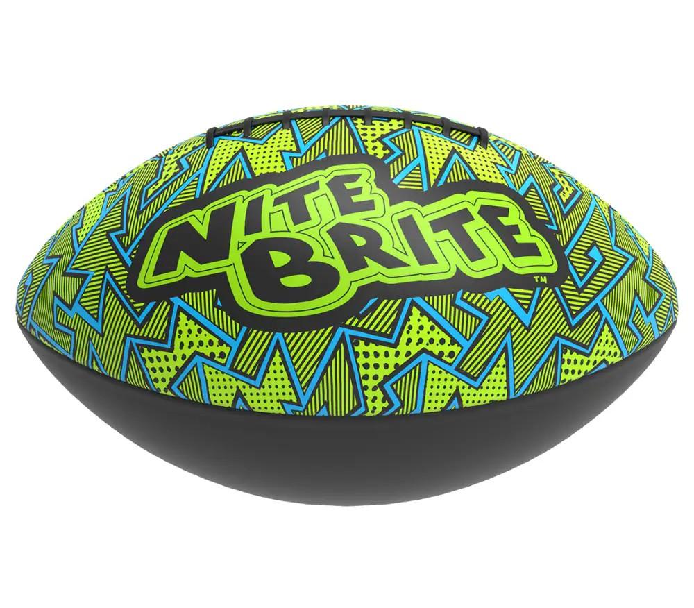Badenl Nite Brite Light Green Junior Football 2Pack