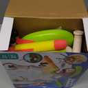 3 in 1 Musical Jump, Toss Ring Game and Stomping Launch Rocket Launcher for Kids Outdoor Toys with Remote Control, Indoor Outside Toy for Kids Ages 4-8 Toys for Ages 5-7 8-13 Birthday Gifts