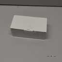 KIVY Glass butter dish with airtight lid that keeps butter soft - For countertop and refrigerator door shelf - Butter tray fridge - Butter holder for counter - Covered butter dishes with lid