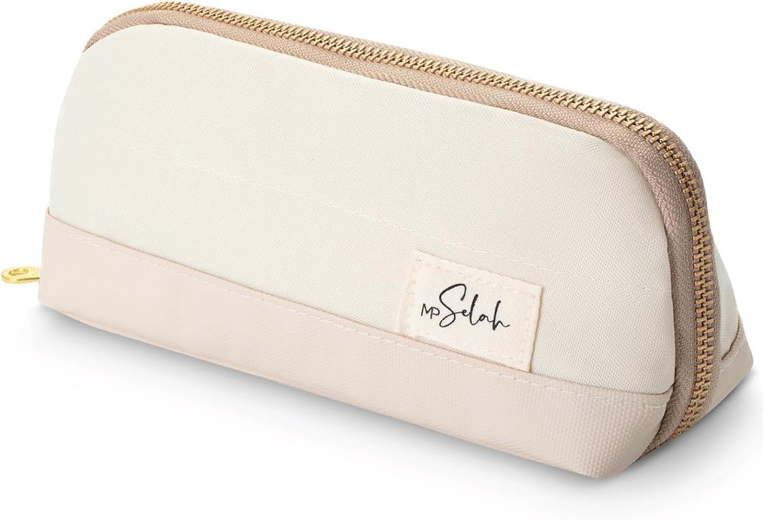 Mr. Pen- School Pencil Case, Cream, Pencil Pouch, Pen Case, Pen Pouch