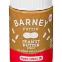 Barney Butter Peanut Butter, Bare Smooth, 16 Ounce Jar, Natural, No Stir, Non-GMO, Gluten Free, Keto, Vegan (EXP 06/17/26)