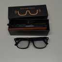 MNVOEQ AI Smart Wireless Bluetooth Translation Glasses for Men/Women with Speakers/Bluetooth&140+ Languages Translation Sports/Travel/Drive/Busniess (C1+AI+Color Change Lenses+Gray)