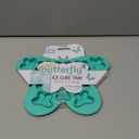 JOIE ~ Butterfly Shaped Silicone Ice Cube Tray-Aqua Blue- BPA Free~12 Cavities