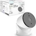 Feit Electric Smart Garage Door Camera, 2-Way Audio, Live Streaming, Human Motion Detection, 24/7 Recording, Infrared Night Vision, Remote Closure & Alerts, Alexa/Google Asst Compatible, CAM/GAR/WiFi (White)