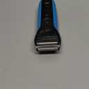 Braun Electric Series 3 Razor with Precision Trimmer, Rechargeable, Wet & Dry Foil Shaver for Men, Blue/Black, 4 Piece