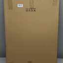 YRYWAWA Beach Canvas Wall Art Ocean Landscape Painting for Living Room & Bedroom, White Window Frame Style, Coastal Decor, 24x36 Inch